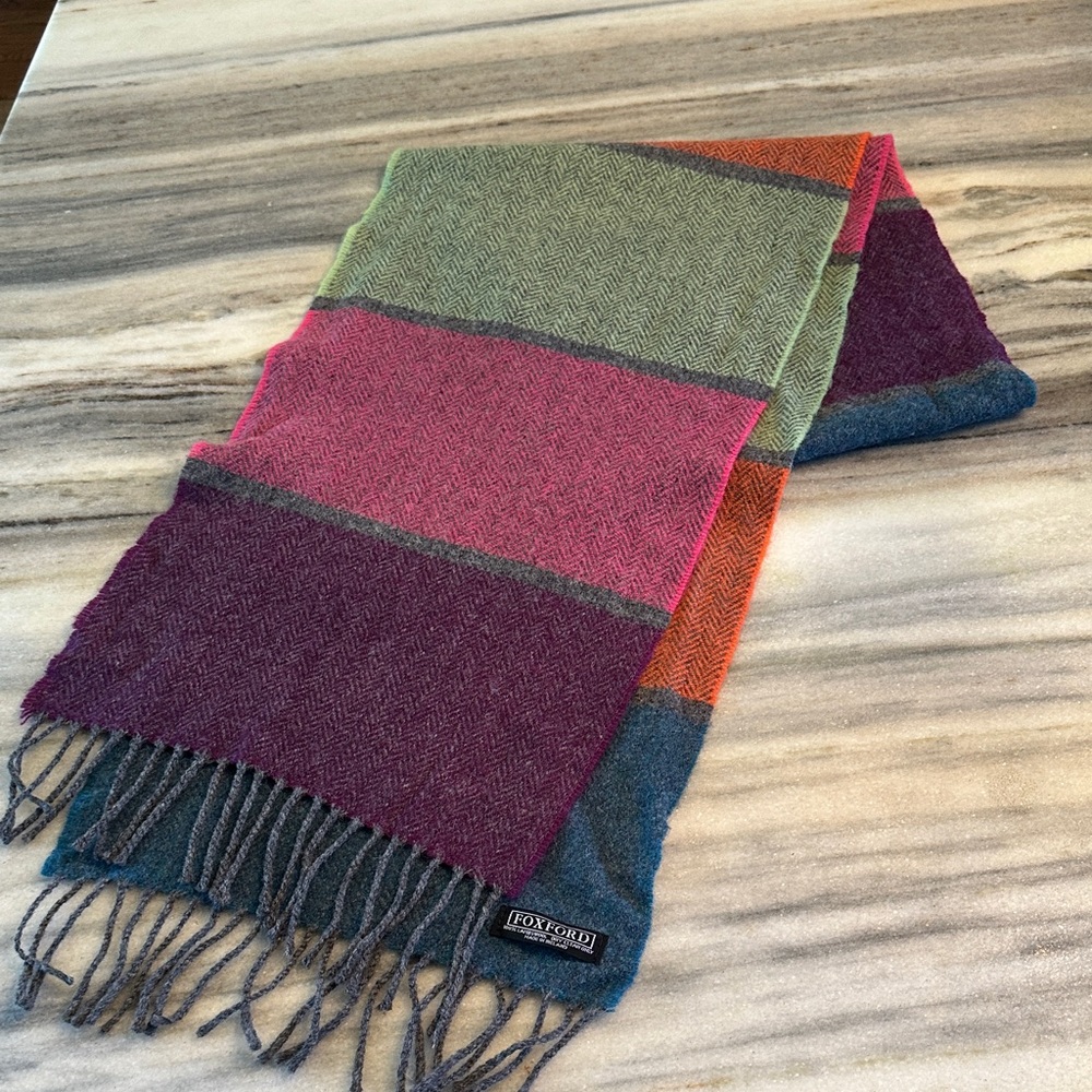 FOXFORD SCOTTISH LAMBSWOOL SCARF